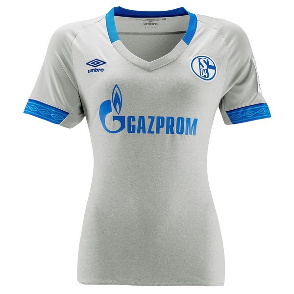 Camiseta Schalke 04 2ª Mujer 2018/19 Gris